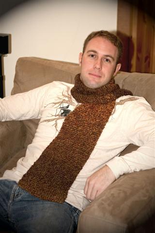 Easy mens scarf